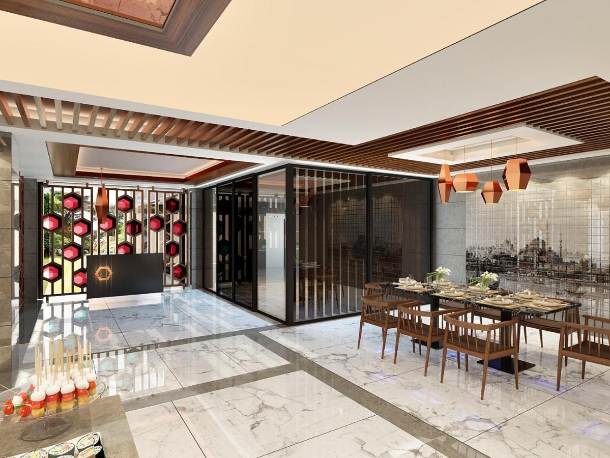 Moevenpick Hotel Istanbul Asia Airport Exterior foto The interior of the restaurant